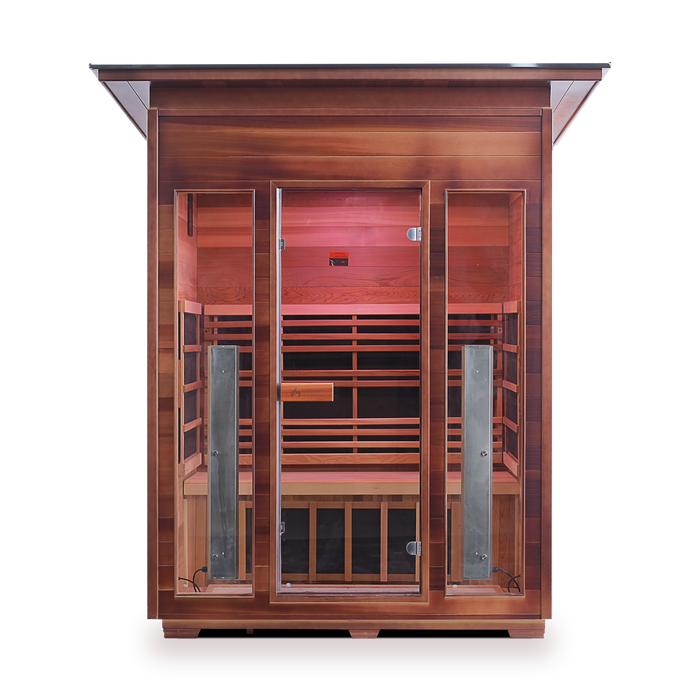 Enlighten - RUSTIC - 3 Full Spectrum Infrared Sauna