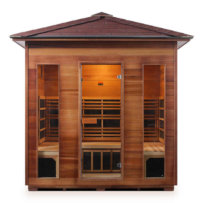 Enlighten - RUSTIC - 5 Full Spectrum Infrared Sauna