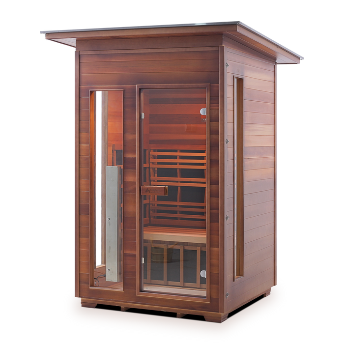 Enlighten - RUSTIC - 2 Full Spectrum Infrared Sauna