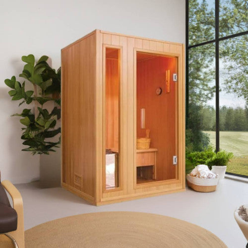 Sunray Sauna "Baldwin" 2-Person Indoor Traditional Sauna with Heater