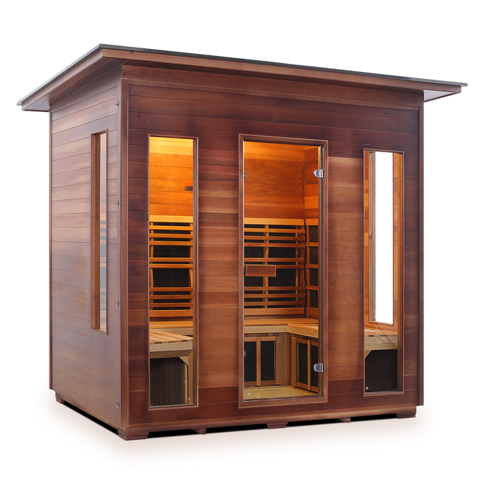 Enlighten - RUSTIC - 5 Full Spectrum Infrared Sauna