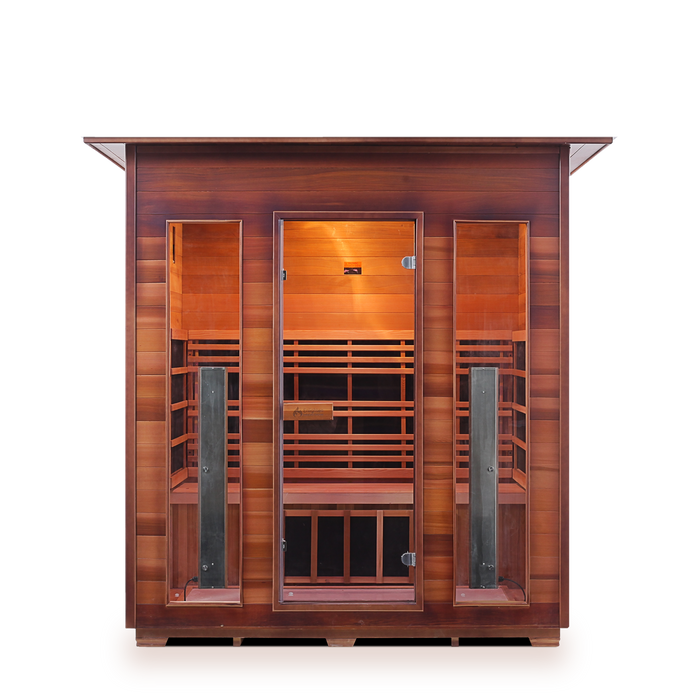 Enlighten - RUSTIC - 4 Full Spectrum Infrared Sauna