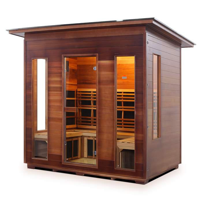 Enlighten - RUSTIC - 5 Full Spectrum Infrared Sauna