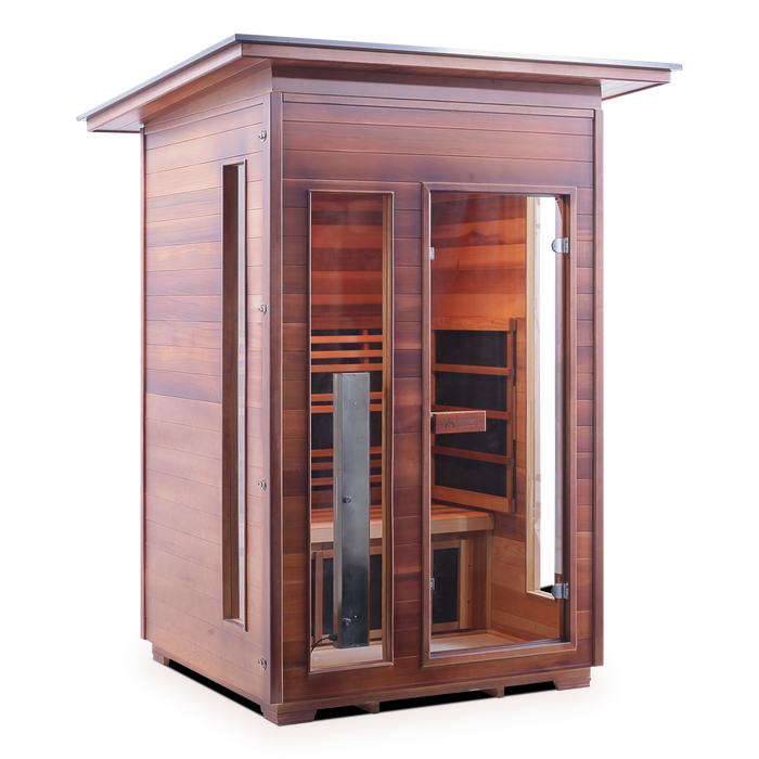 Enlighten - RUSTIC - 2 Full Spectrum Infrared Sauna