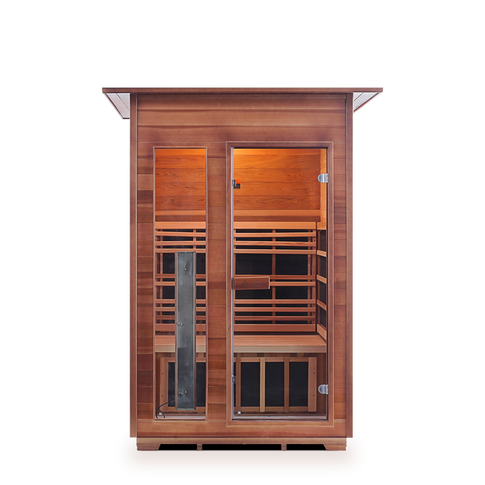 Enlighten - RUSTIC - 2 Full Spectrum Infrared Sauna