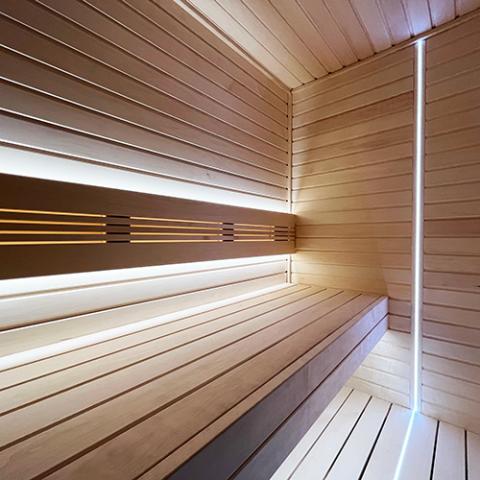 HUUM Universal Sauna Light Kit with 16-Ft Flexible LED Strip