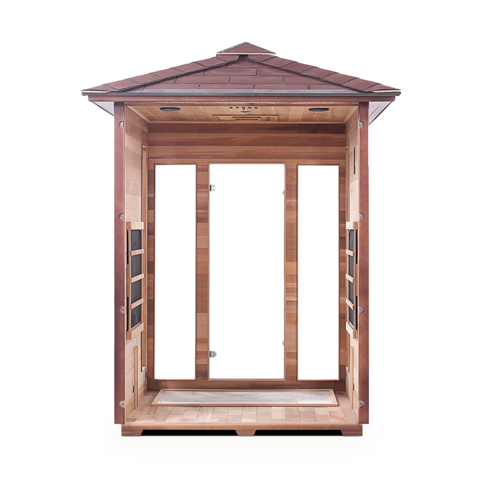 Enlighten - RUSTIC - 3 Full Spectrum Infrared Sauna