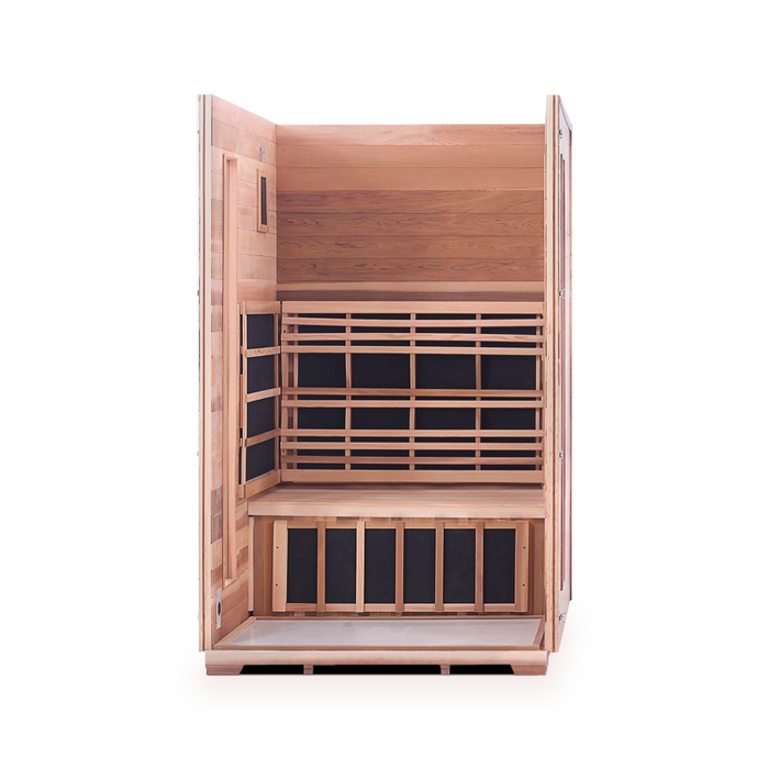 Enlighten - RUSTIC - 2 Full Spectrum Infrared Sauna