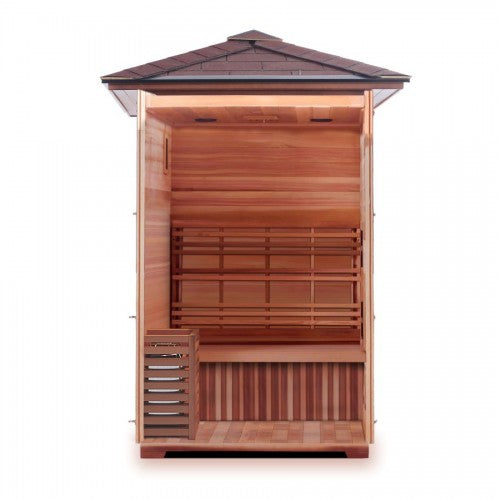 Sunray Sauna "Bristow" 2-Person Outdoor Traditional Sauna with Window