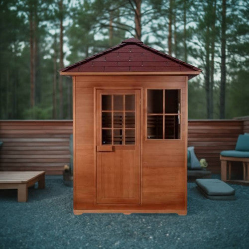 Sunray Sauna "Freeport" 3-Person Outdoor Traditional Sauna