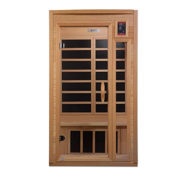 Golden Designs "Geneva Elite" 2-Person PureTech™ Near Zero EMF FAR Infrared Sauna (GDI-6106-01)