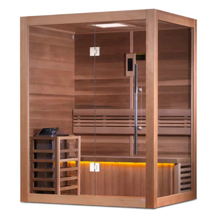 Golden Designs "Hanko Edition" 2-Person Indoor Traditional Sauna (GDI-7202-01)