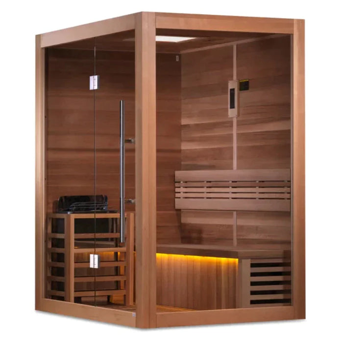 Golden Designs "Hanko Edition" 2-Person Indoor Traditional Sauna (GDI-7202-01)