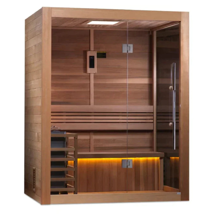 Golden Designs "Hanko Edition" 2-Person Indoor Traditional Sauna (GDI-7202-01)