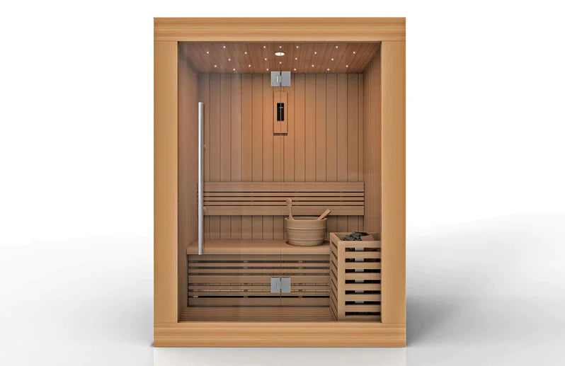 Golden Designs "Sundsvall Edition" 2 Person Traditional Sauna - Canadian Red Cedar (GDI-7289-01)