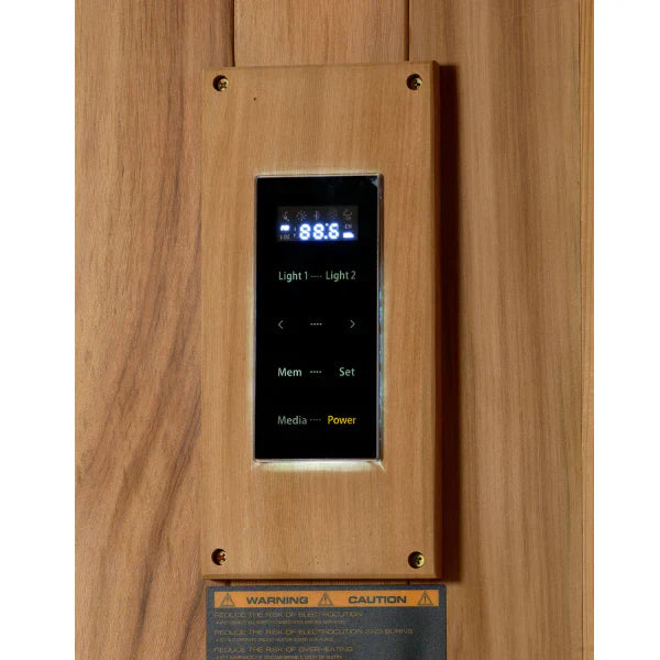 Golden Designs 2025 Model - "Osla Edition" 6-Person Traditional Steam Indoor Sauna (GDI-7689-02)