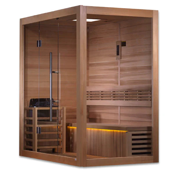 Golden Designs "Forssa Edition" 3-Person Indoor Traditional Sauna (GDI-7203-01)