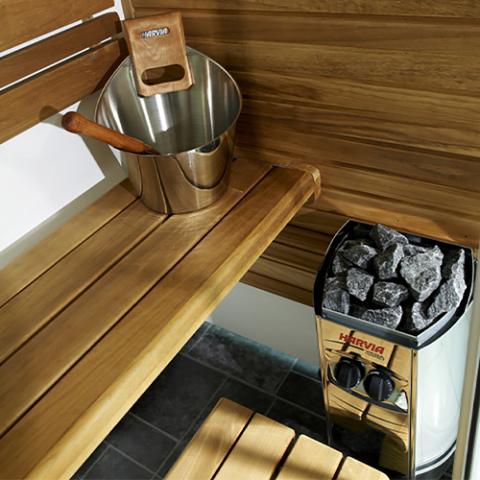 Harvia Vega Compact Series Sauna Heaters - 1.7kW, 1.9kW, 3.5kW