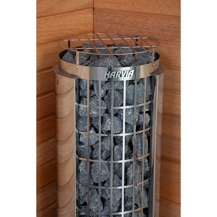 Harvia Cilindro Half Series Sauna Heaters - 6kW, 8kW, 9kW