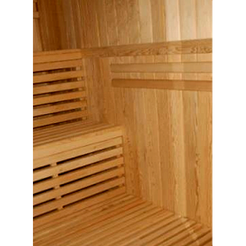 Sunray Sauna "Tiburon" 4-Person Indoor Traditional Sauna with Heater and Double Bench