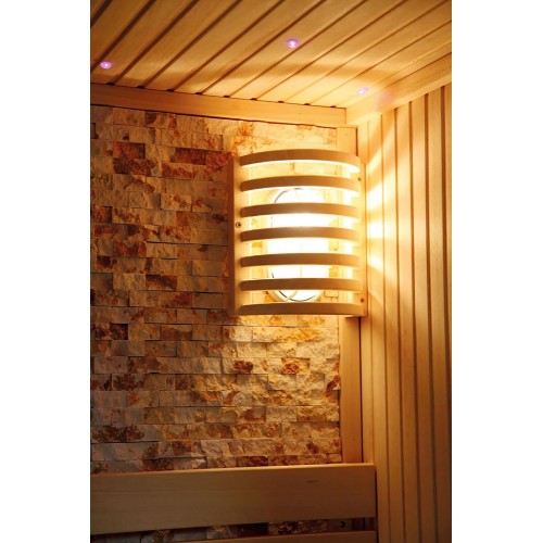 Sunray Sauna "Rockledge" 2-Person Luxury Indoor Traditional Sauna with Heater