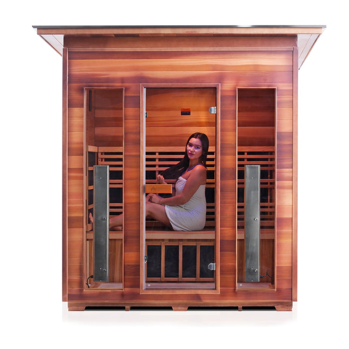 Enlighten - RUSTIC - 4 Full Spectrum Infrared Sauna