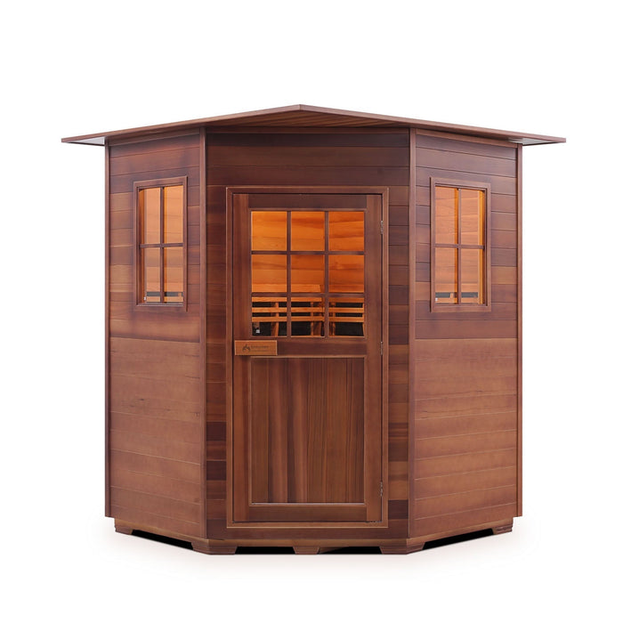 Enlighten - SIERRA - 4 Corner Full Spectrum Infrared Sauna