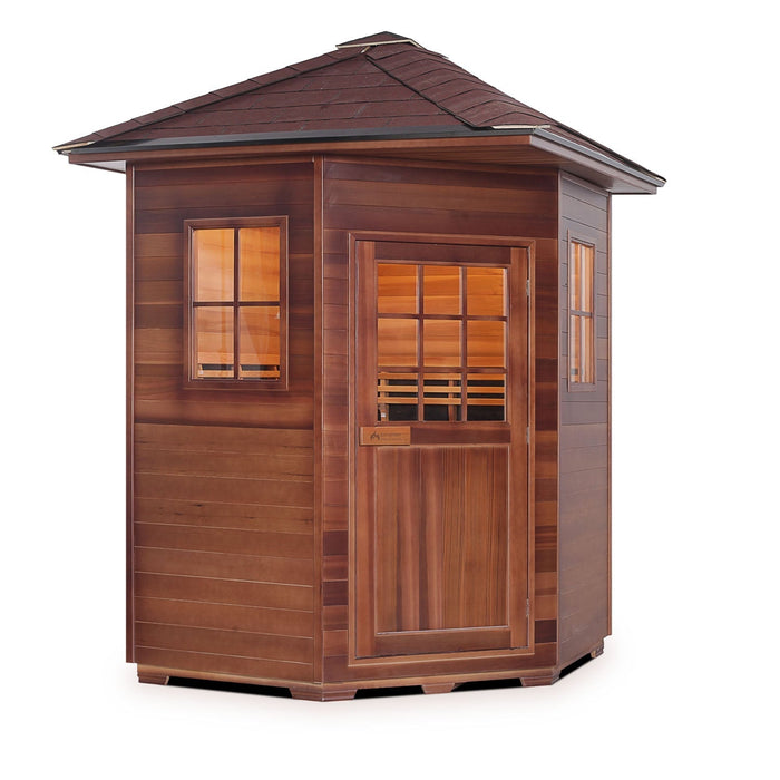 Enlighten - SIERRA - 4 Corner Full Spectrum Infrared Sauna