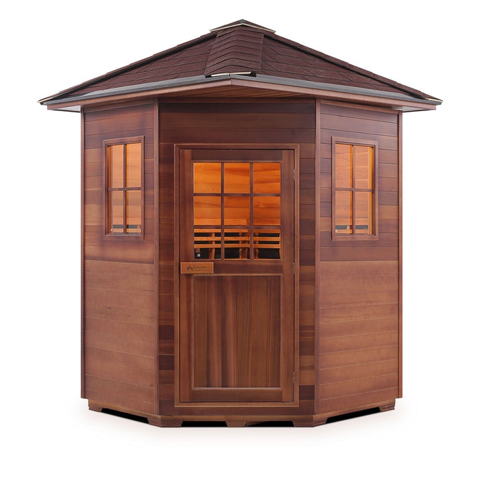 Enlighten - SIERRA - 4 Corner Full Spectrum Infrared Sauna