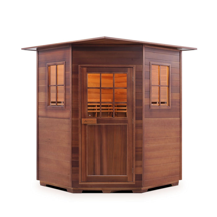 Enlighten - MOONLIGHT - 4 Corner Dry Traditional Sauna