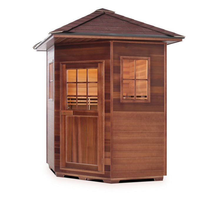 Enlighten - MOONLIGHT - 4 Corner Dry Traditional Sauna