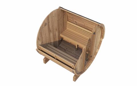 SaunaLife Ergo Series 4-Person E7 Barrel Sauna