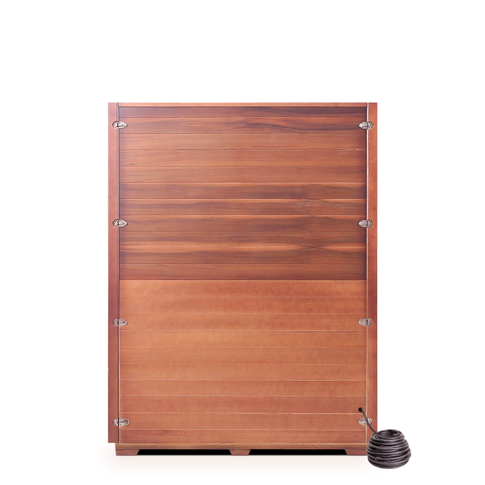 Enlighten - RUSTIC - 4 Corner Full Spectrum Infrared Sauna