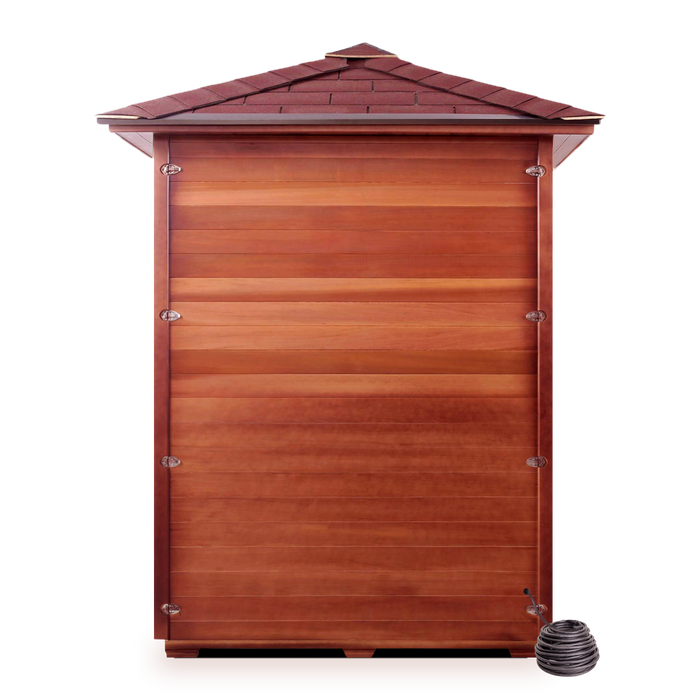 Enlighten Sauna "Moonlight" 2-Person Dry Traditional Indoor/Outdoor Sauna