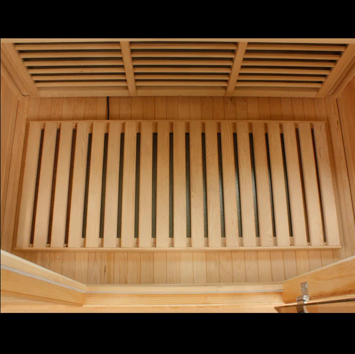 Maxxus Sauna "Seattle" 2-Person Near Zero EMF FAR Infrared Indoor Sauna - Canadian Hemlock (MX-J206-01-ZF)